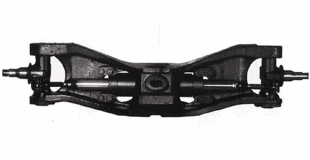 A new aftermarket Toyota forklift steering axle 43110-U3530-71